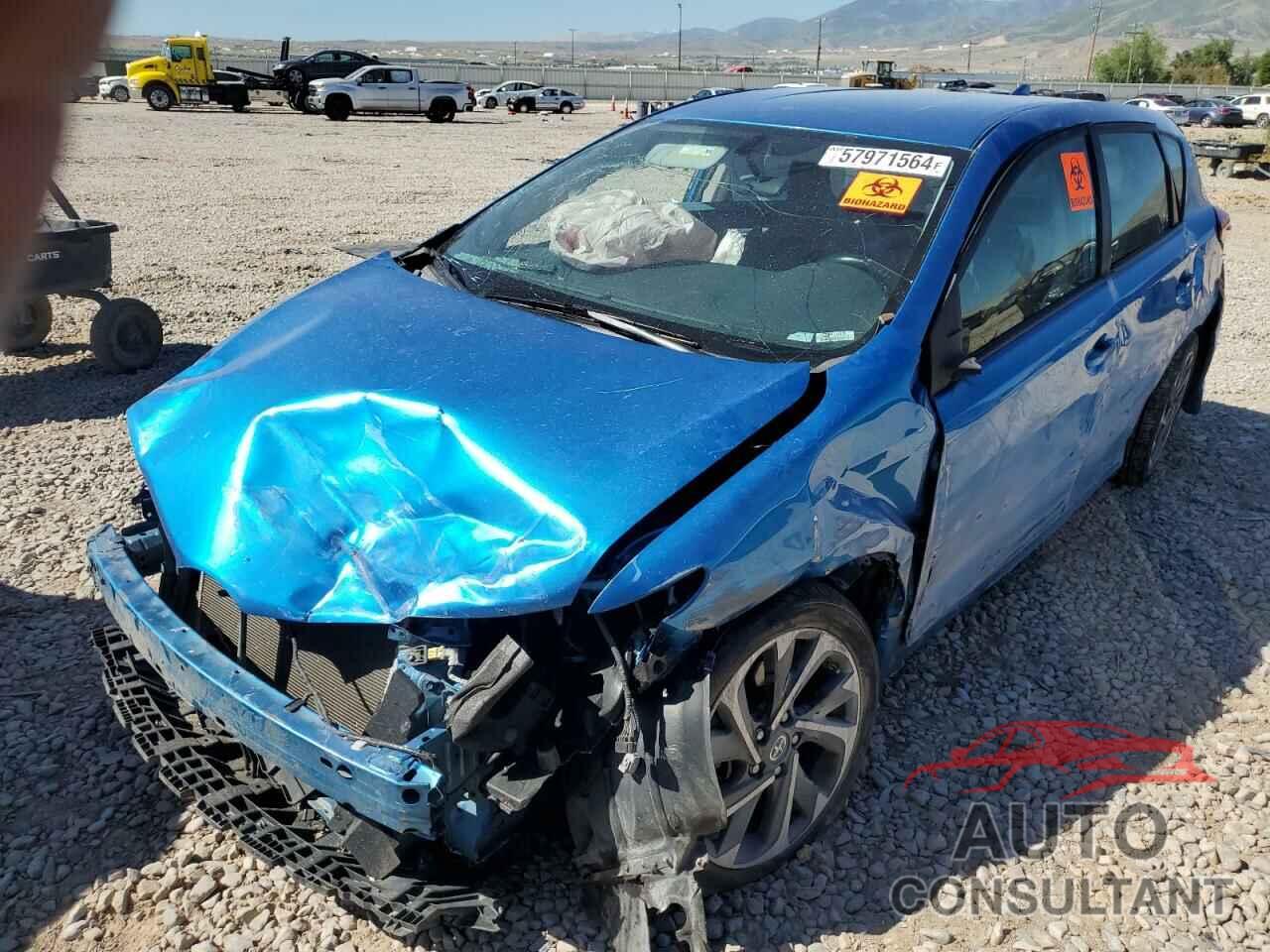 TOYOTA SCION 2016 - JTNKARJE4GJ512851