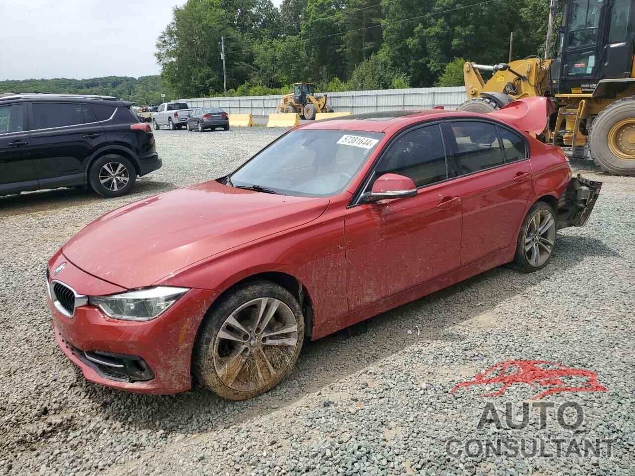 BMW 3 SERIES 2016 - WBA8E9G56GNT82300