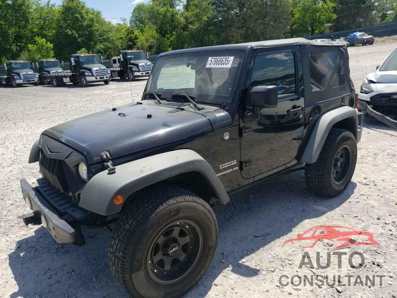JEEP WRANGLER 2011 - 1J4AA2D11BL592312