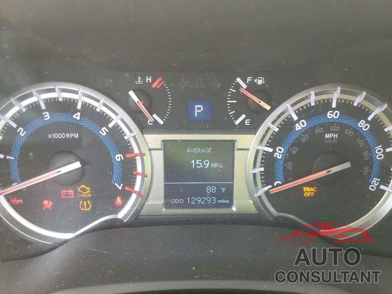 TOYOTA 4RUNNER 2016 - JTEBU5JR2G5343683