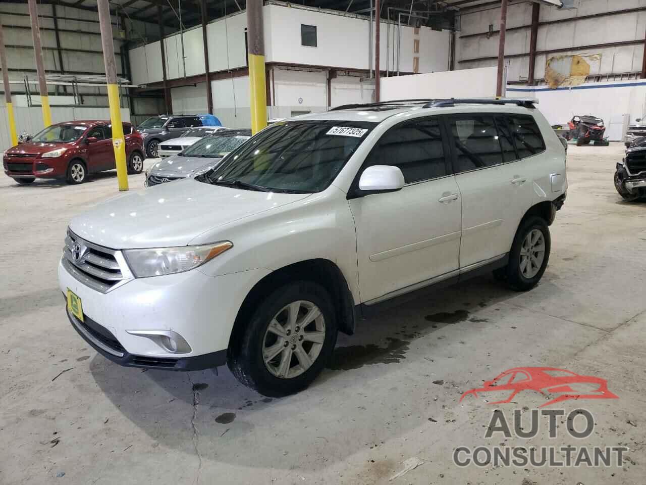 TOYOTA HIGHLANDER 2013 - 5TDBK3EH1DS226084