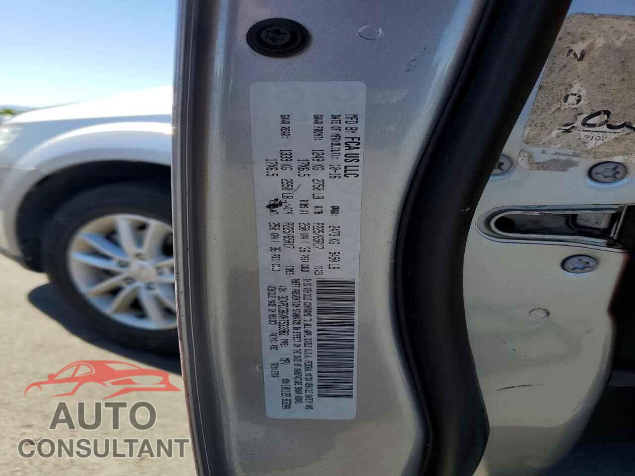 DODGE JOURNEY 2017 - 3C4PDCBGXHT533583
