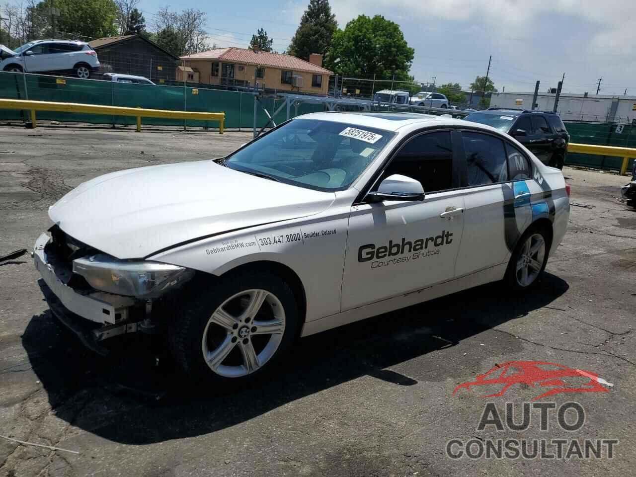 BMW 3 SERIES 2014 - WBA3C3C53EP661398