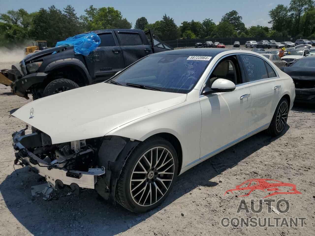 MERCEDES-BENZ S-CLASS 2022 - W1K6G6DB1NA100524