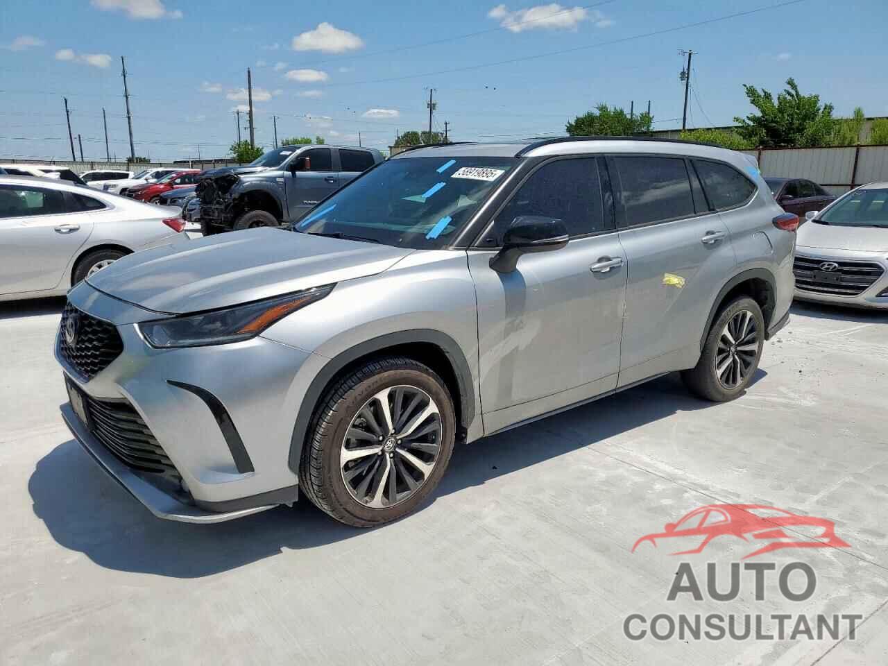 TOYOTA HIGHLANDER 2021 - 5TDLZRAH3MS089965