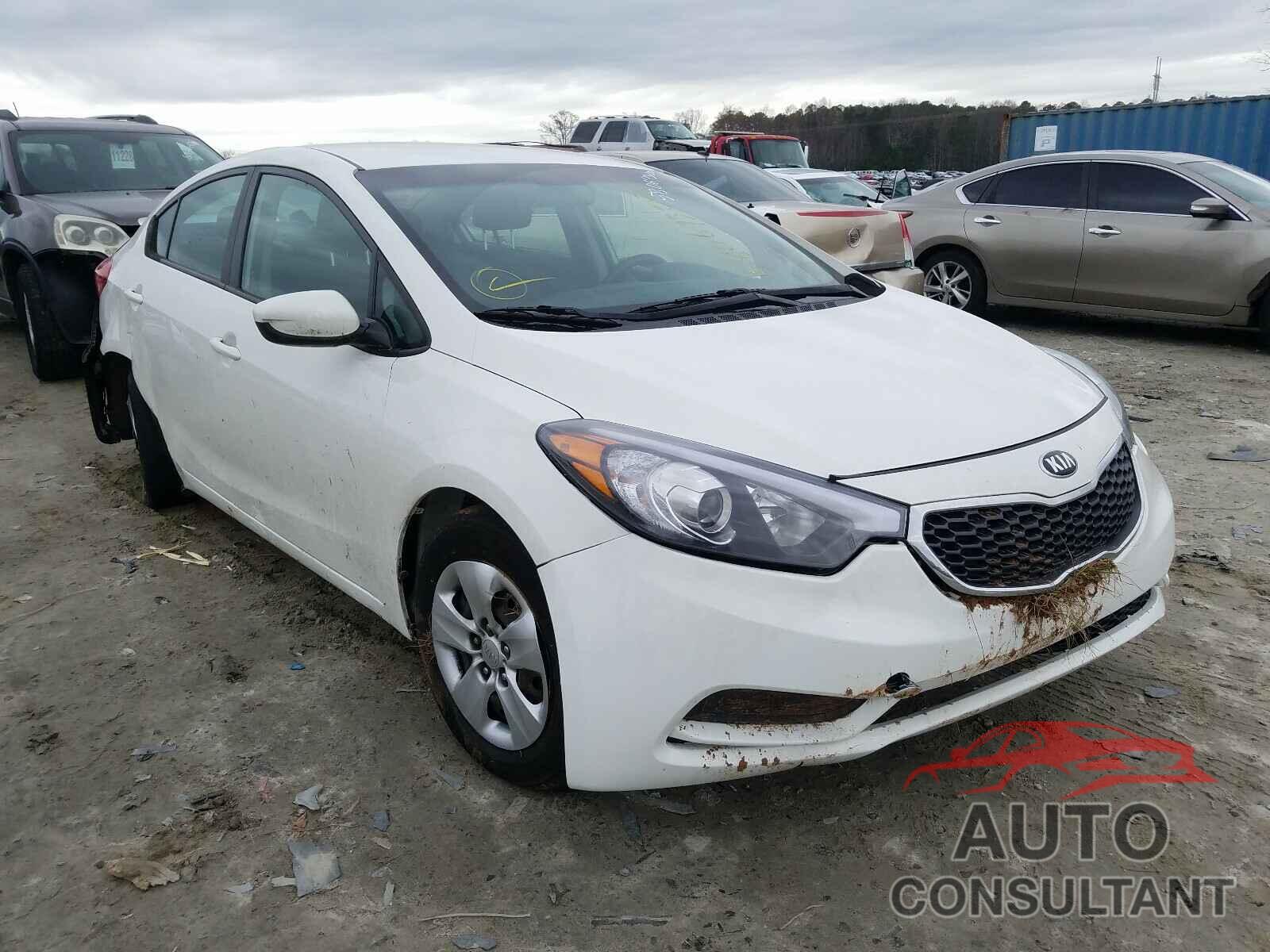 KIA FORTE 2016 - KNAFK4A67G5552930