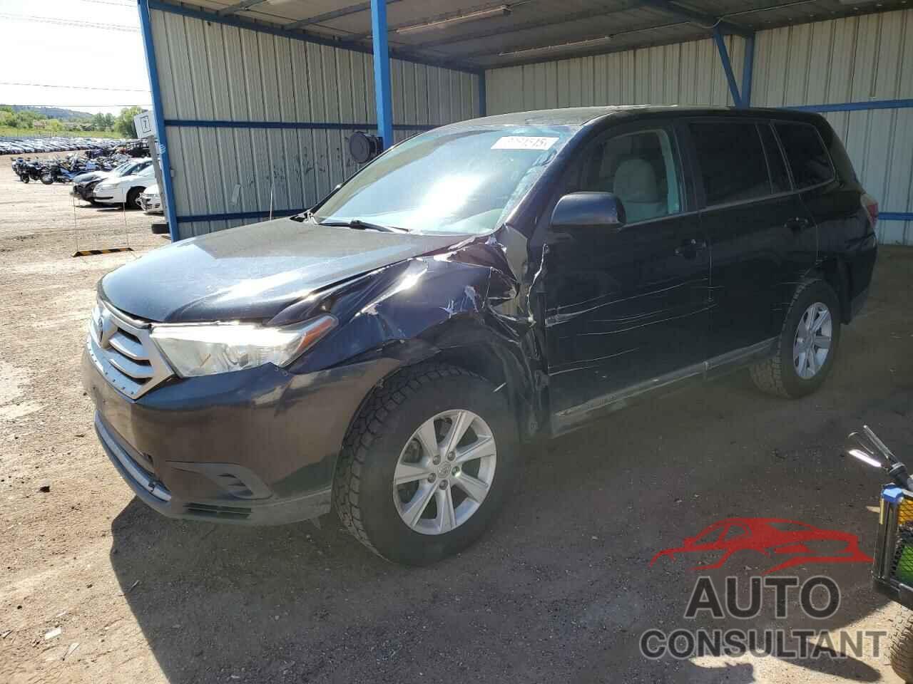 TOYOTA HIGHLANDER 2013 - 5TDBK3EH8DS196713