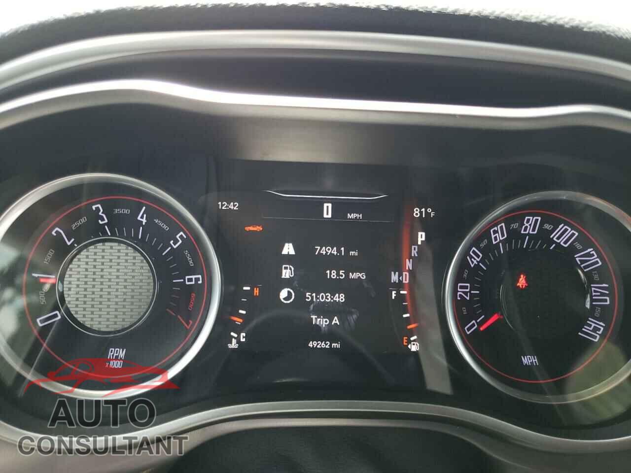 DODGE CHALLENGER 2019 - 2C3CDZAG6KH733965