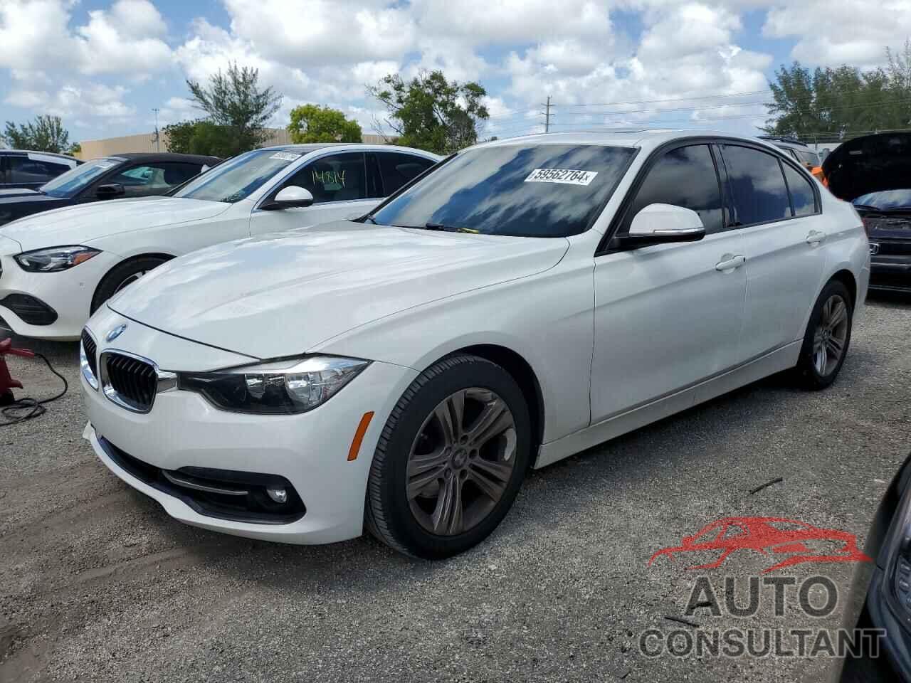 BMW 3 SERIES 2016 - WBA8E9G5XGNU30266