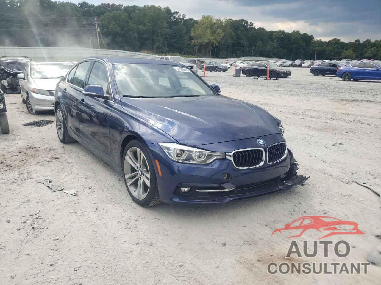 BMW 3 SERIES 2017 - WBA8B9G54HNU09164