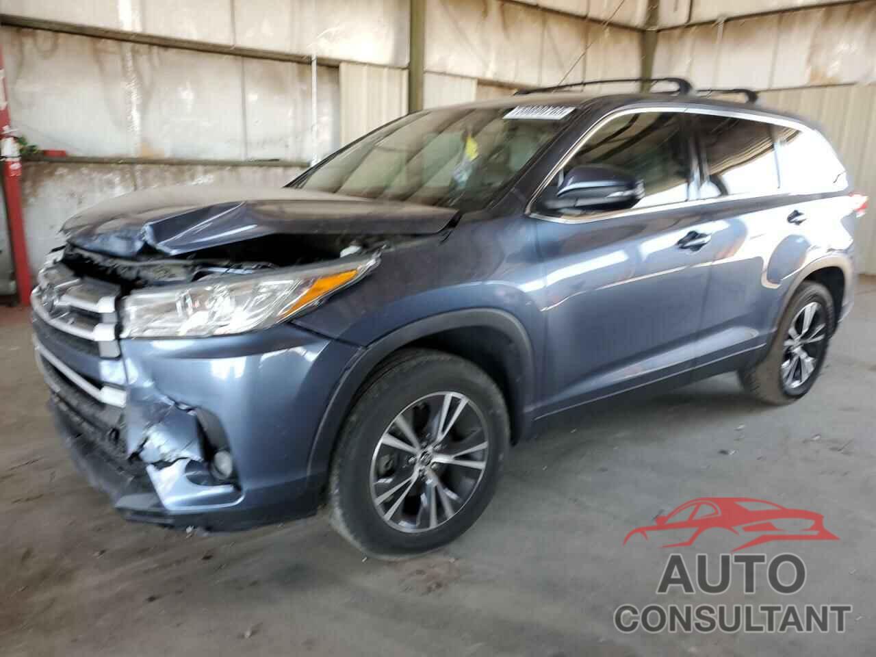 TOYOTA HIGHLANDER 2019 - 5TDZZRFH1KS366788