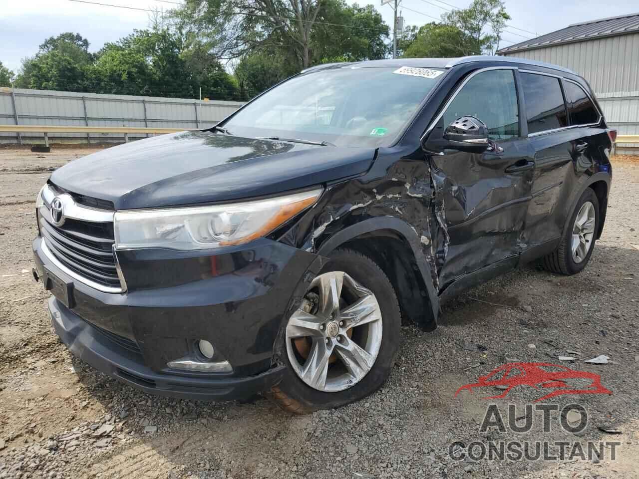 TOYOTA HIGHLANDER 2014 - 5TDDKRFHXES007152