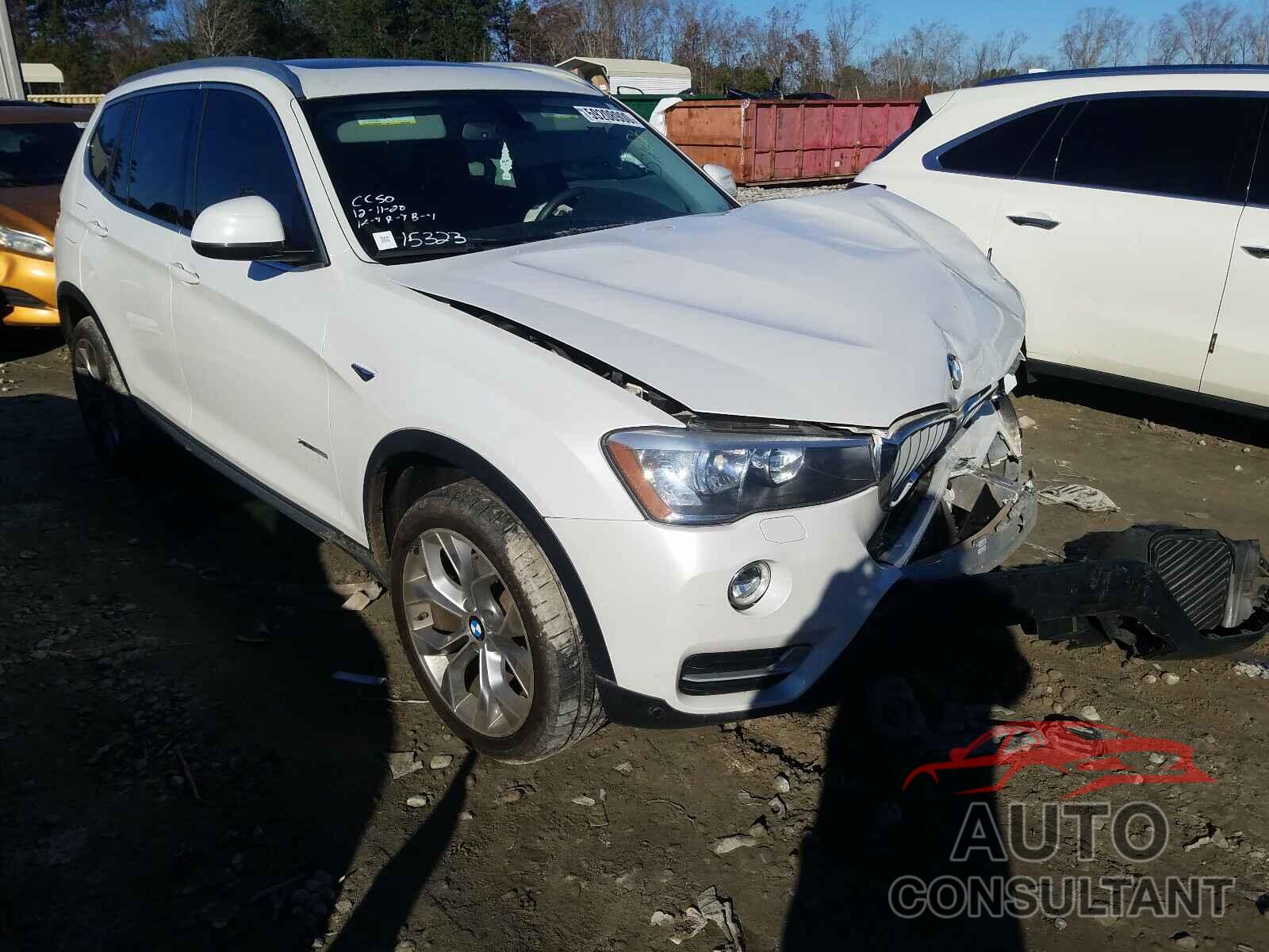 BMW X3 2016 - 5UXWX9C56G0D85982