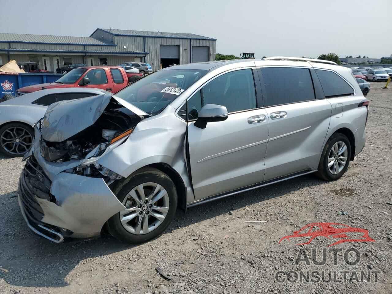 TOYOTA SIENNA 2022 - 5TDZRKEC4NS129438