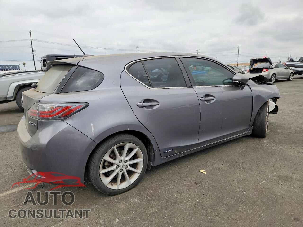 LEXUS CT 200 2012 - JTHKD5BH2C2084200
