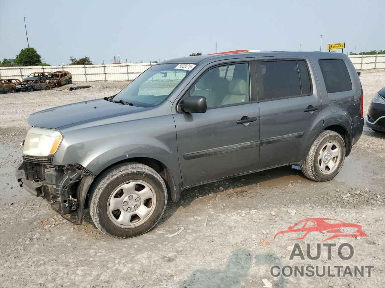 HONDA PILOT 2012 - 5FNYF4H22CB071625