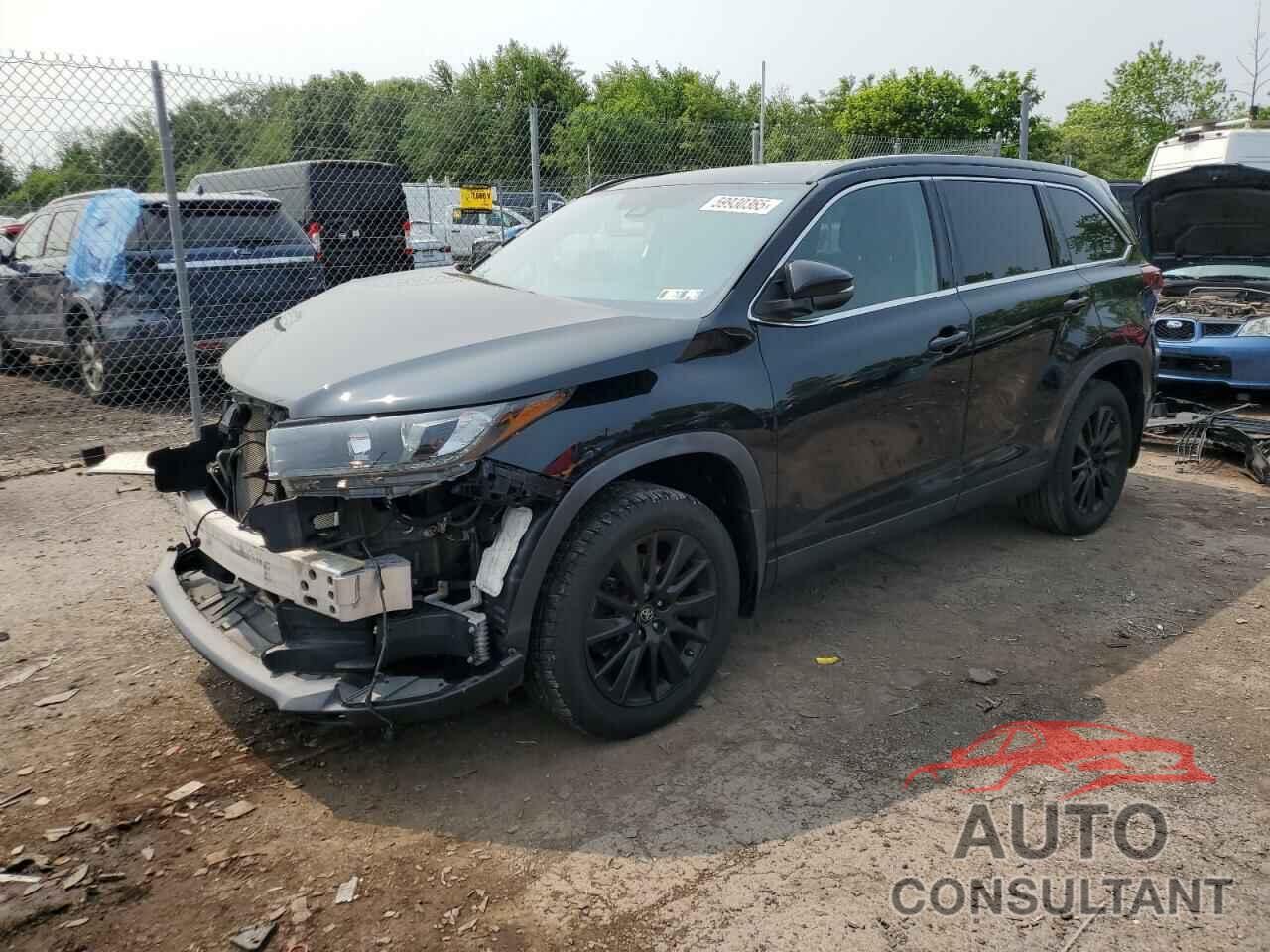TOYOTA HIGHLANDER 2019 - 5TDJZRFH2KS599219