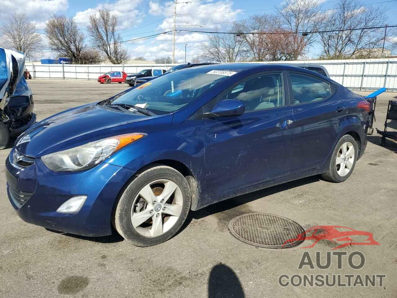 HYUNDAI ELANTRA 2013 - KMHDH4AE9DU617872