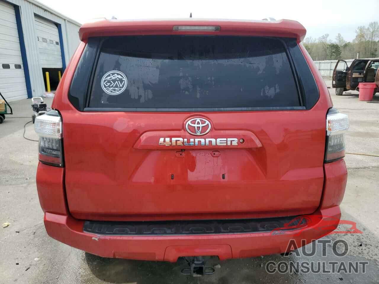 TOYOTA 4RUNNER 2016 - JTEZU5JR2G5126052