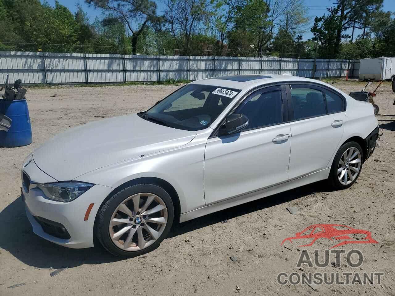 BMW 3 SERIES 2018 - WBA8E5G57JNU48000