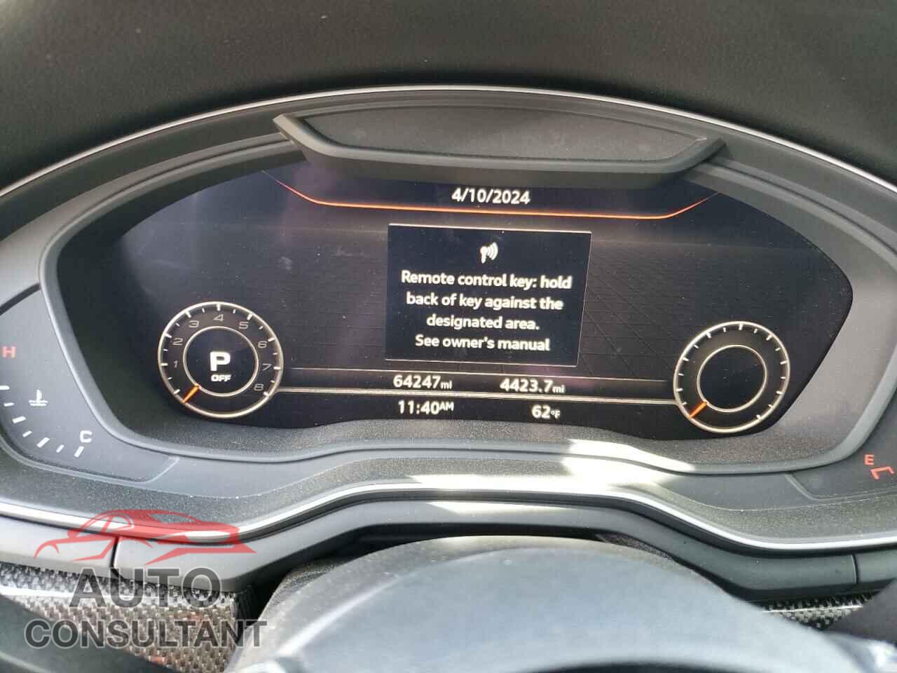 AUDI S5/RS5 2018 - WAUC4CF56JA059584