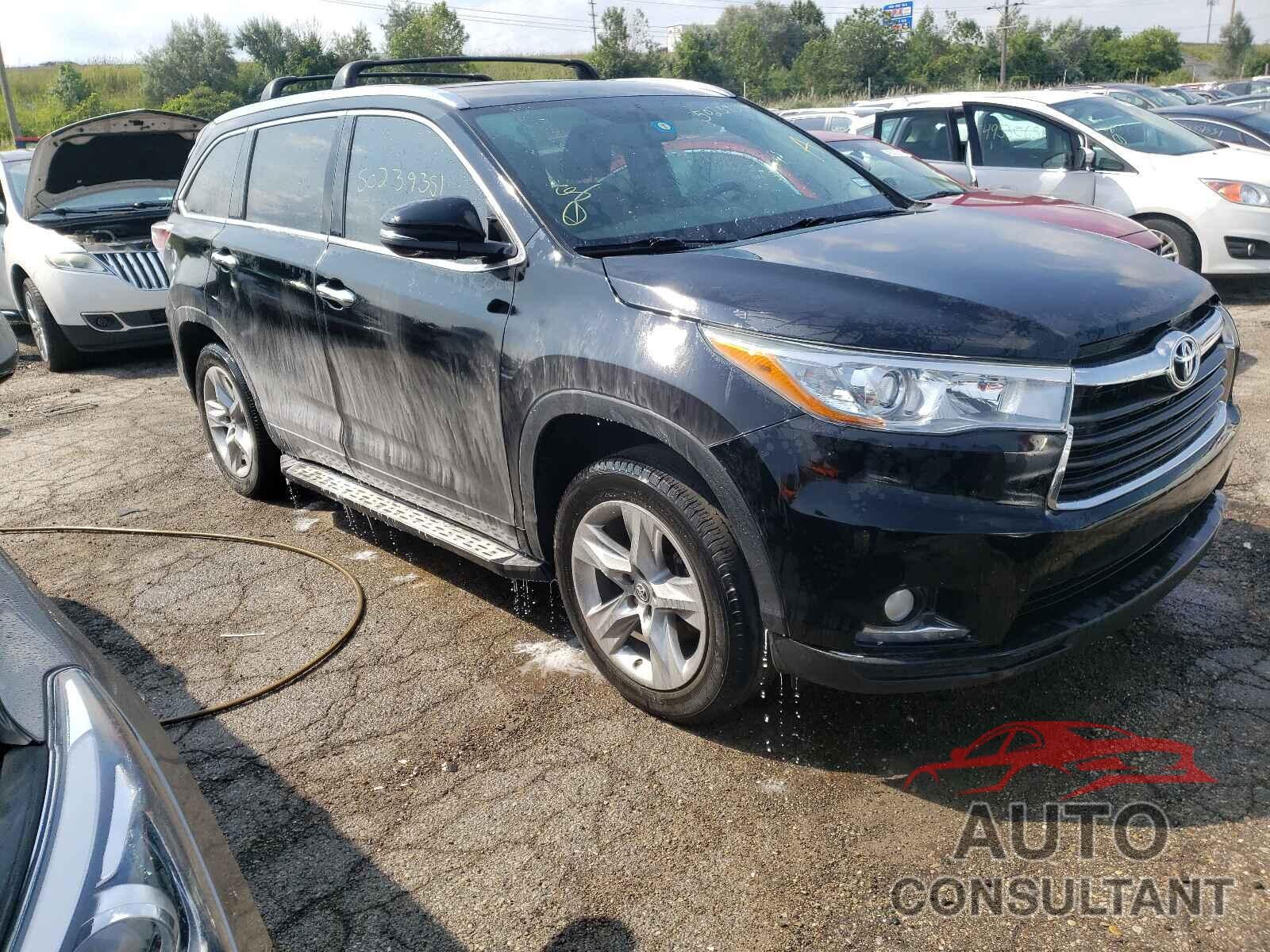 TOYOTA HIGHLANDER 2016 - 5TDYKRFH6GS156758