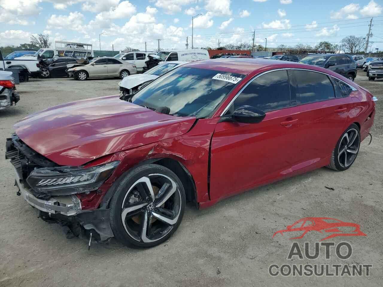 HONDA ACCORD 2021 - 1HGCV1F30MA054549