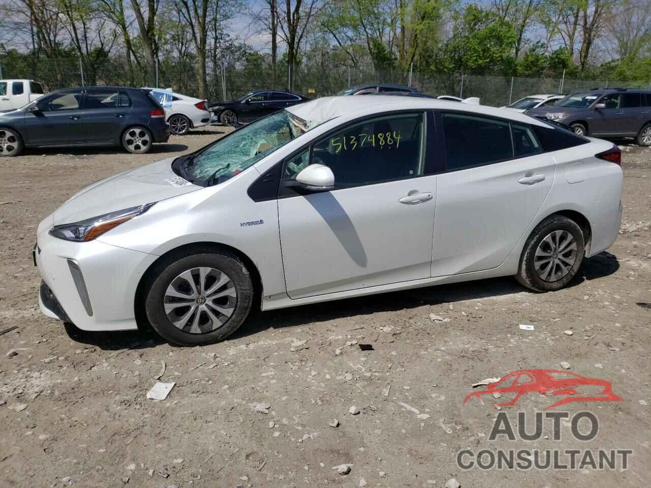 TOYOTA PRIUS 2021 - JTDL9MFU6M3024845