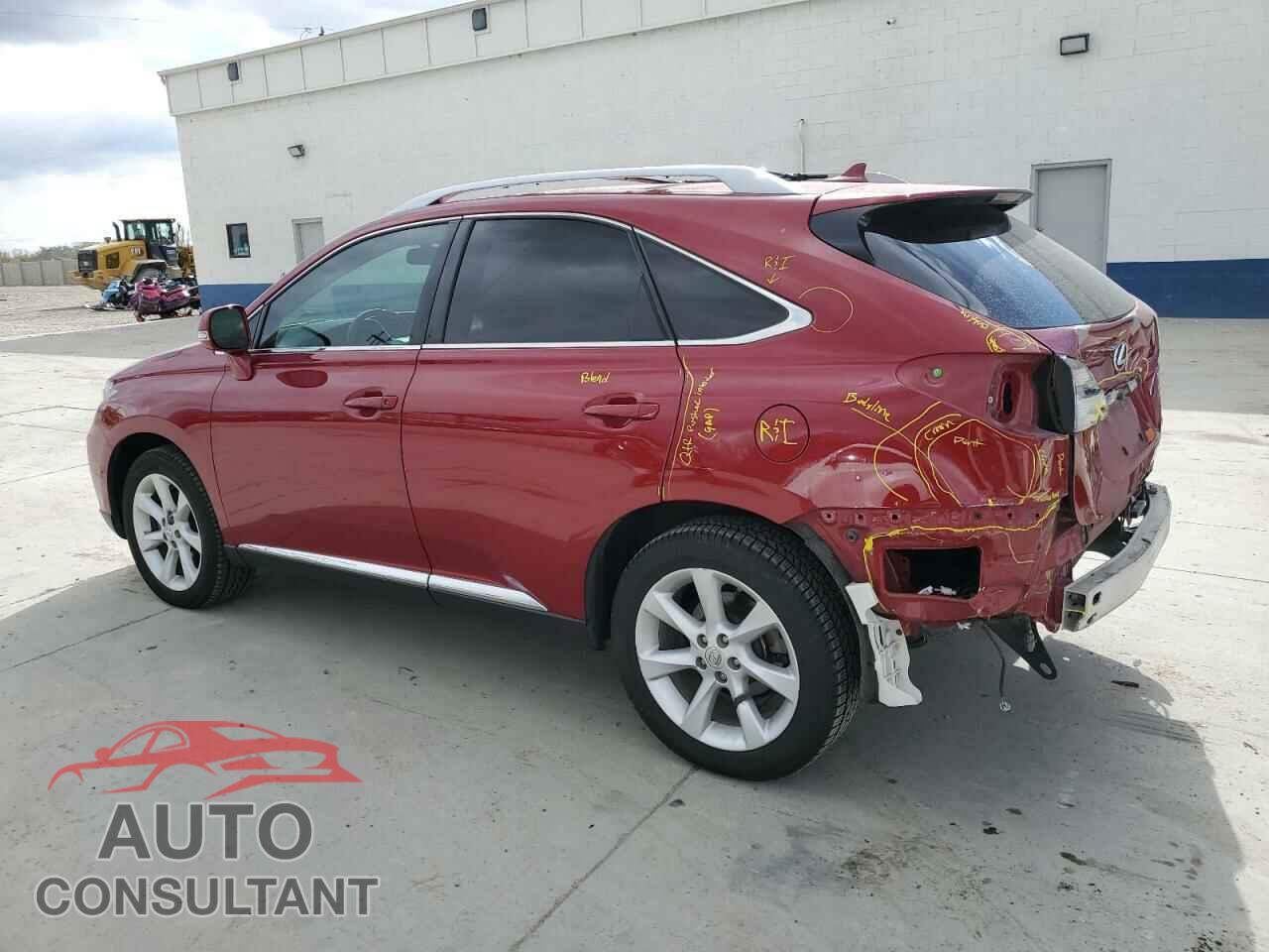 LEXUS RX350 2012 - 2T2BK1BA4CC144896