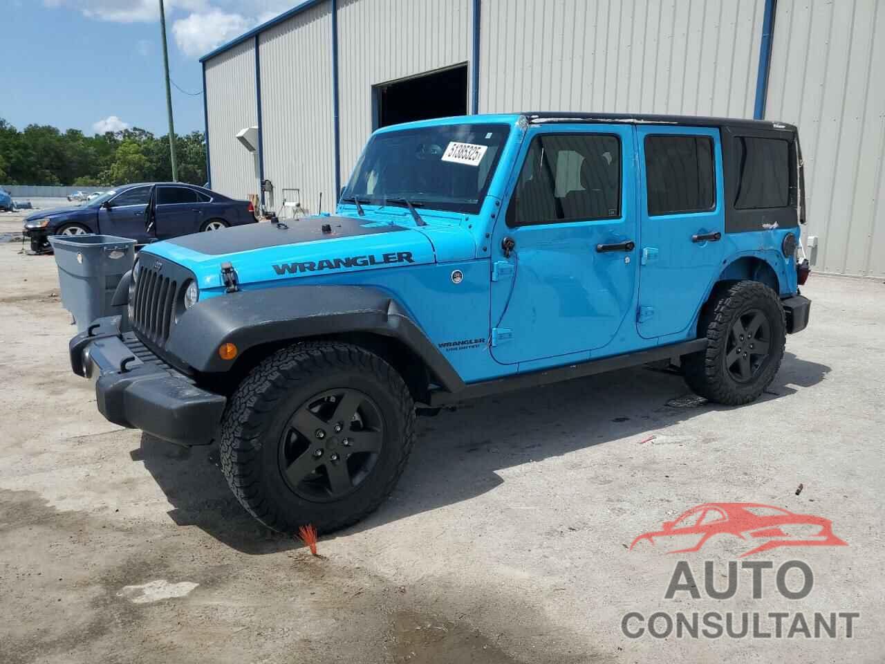 JEEP WRANGLER 2017 - 1C4BJWDG9HL709357