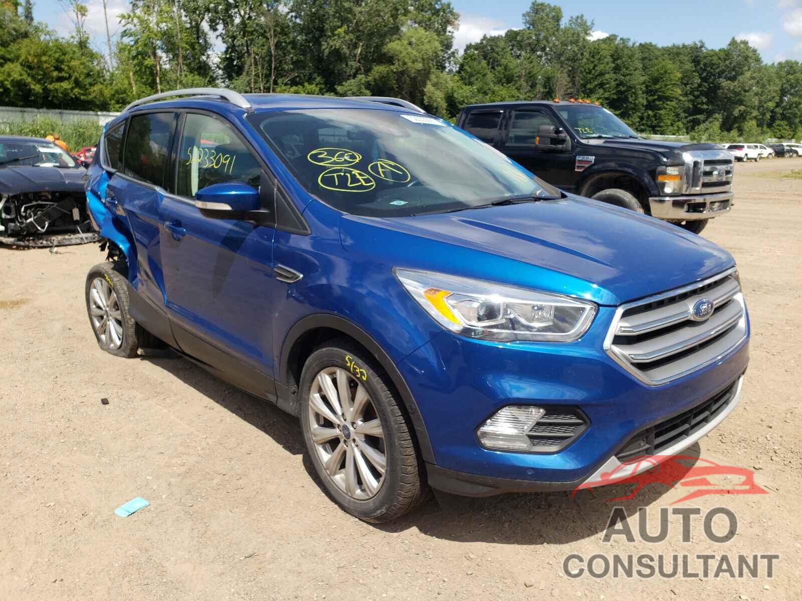 FORD ESCAPE 2017 - 1FMCU0JD0HUE06055