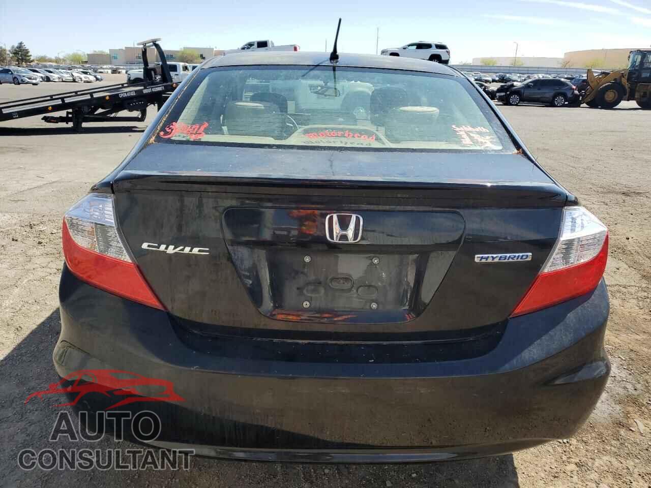 HONDA CIVIC 2012 - JHMFB4F21CS006627