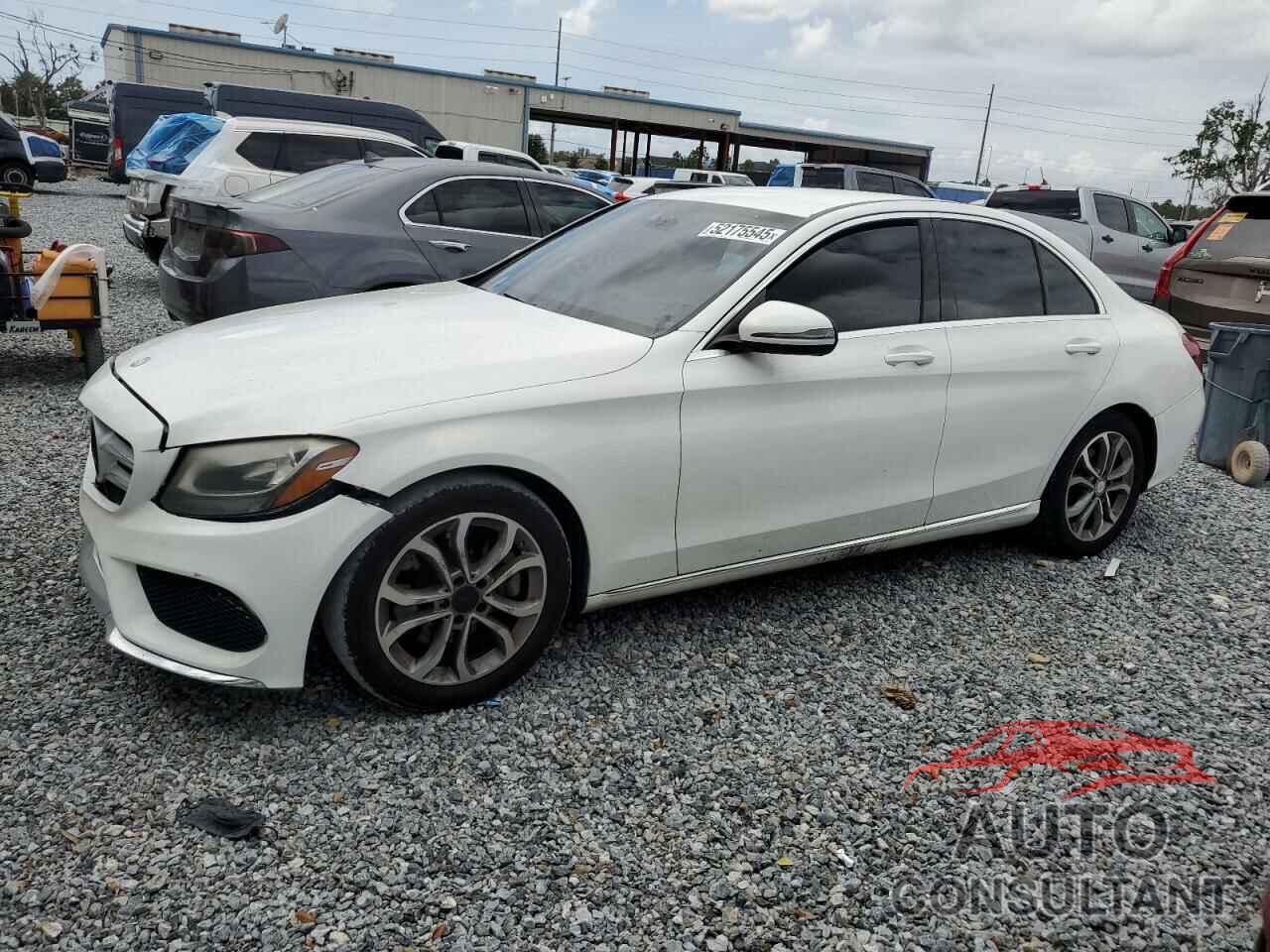 MERCEDES-BENZ C-CLASS 2016 - 55SWF4JB6GU124736