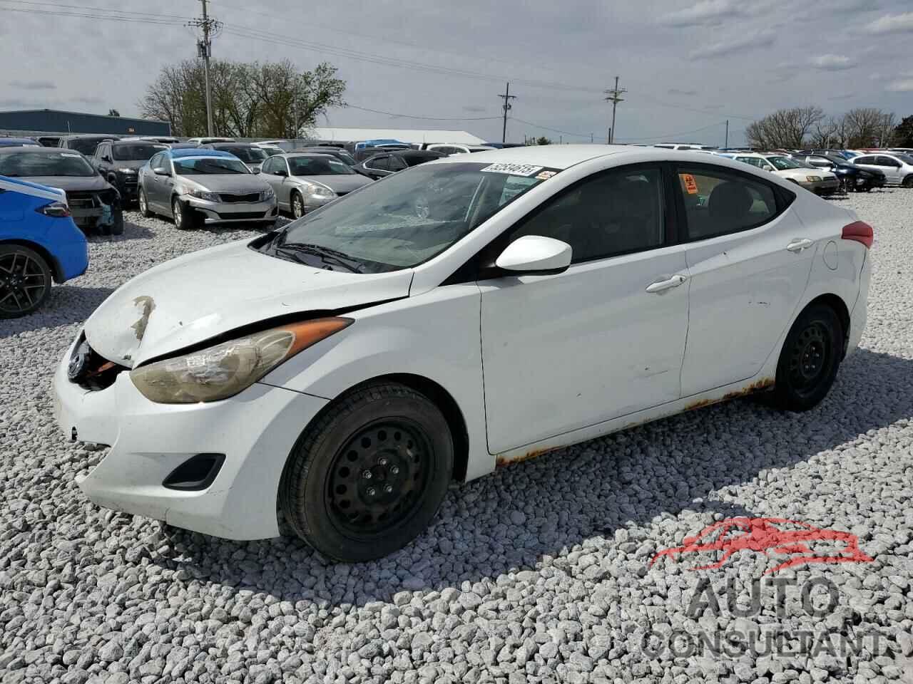 HYUNDAI ELANTRA 2011 - 5NPDH4AE4BH046576