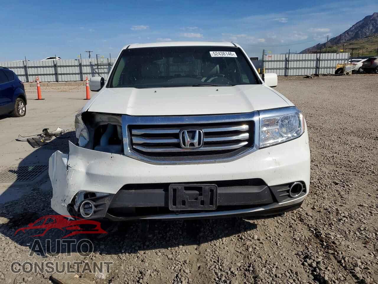 HONDA PILOT 2012 - 5FNYF4H57CB049419