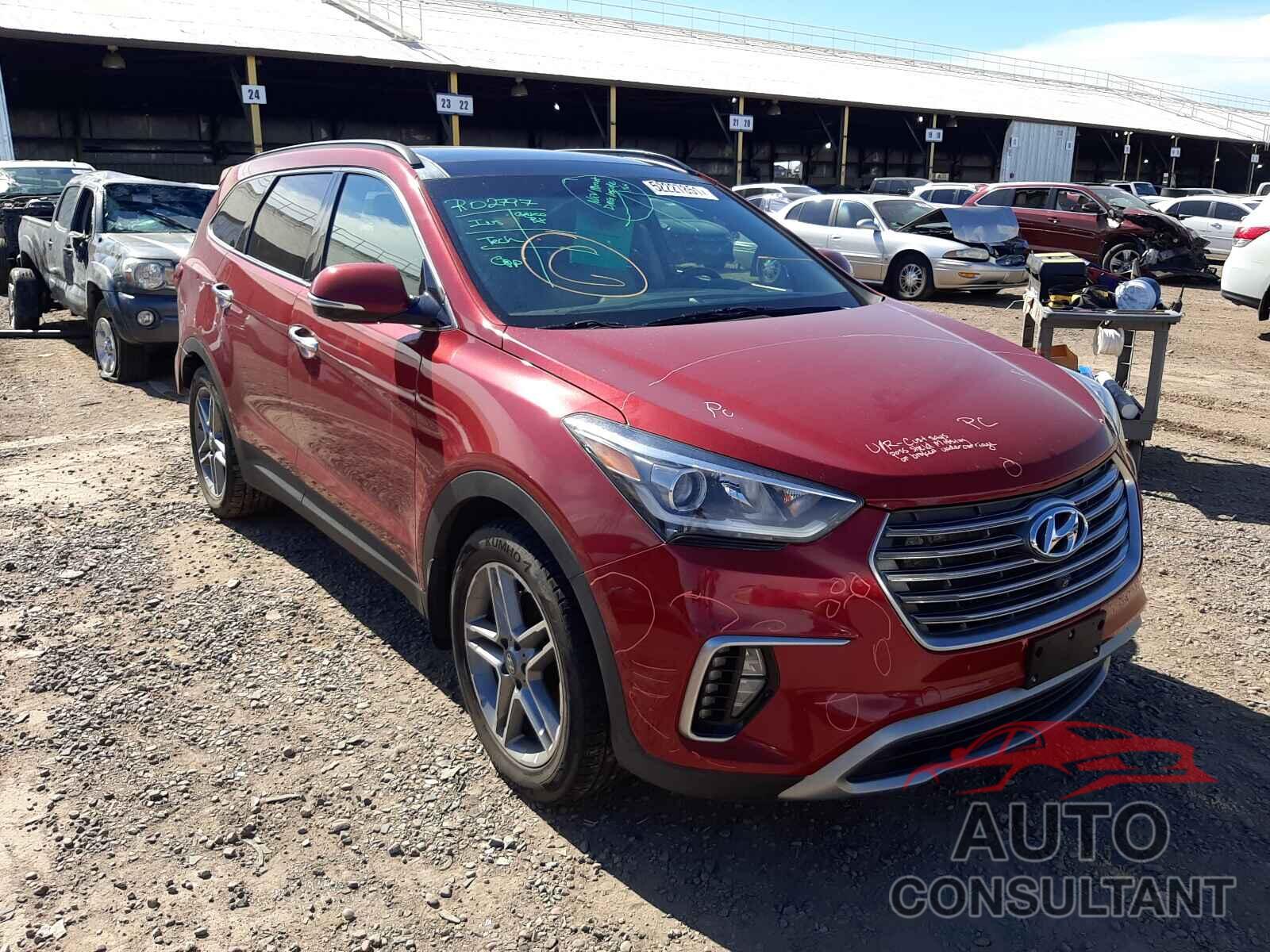 HYUNDAI SANTA FE 2017 - KM8SR4HF4HU244782