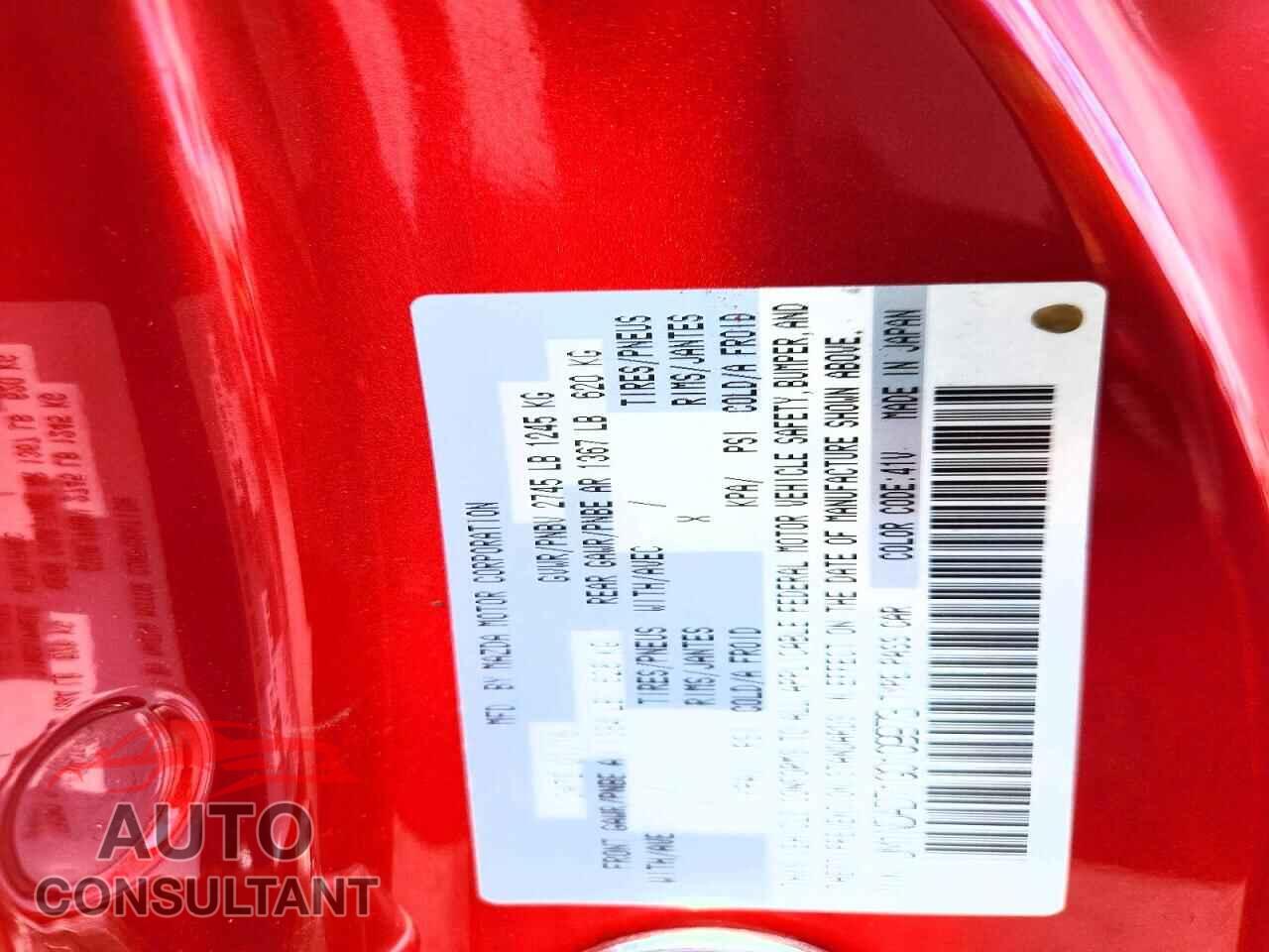 MAZDA MX5 2016 - JM1NDAD71G0109973