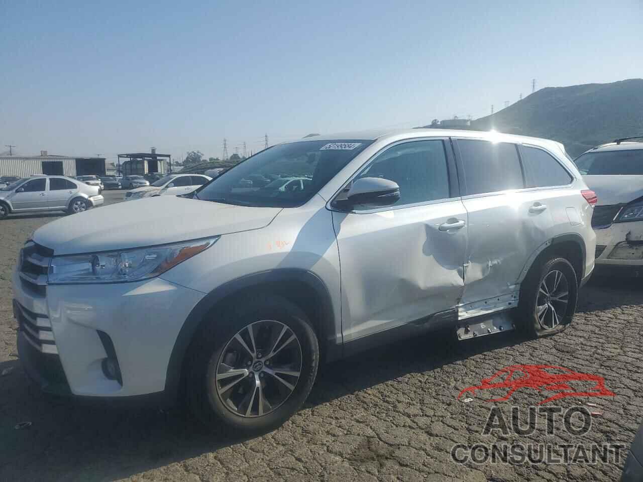 TOYOTA HIGHLANDER 2019 - 5TDZZRFH6KS344768