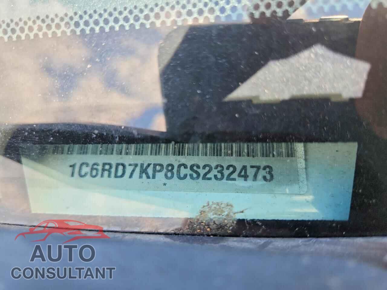 DODGE RAM 1500 2012 - 1C6RD7KP8CS232473