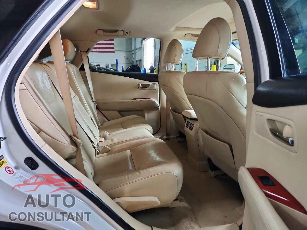 LEXUS RX350 2011 - 2T2BK1BA7BC093280
