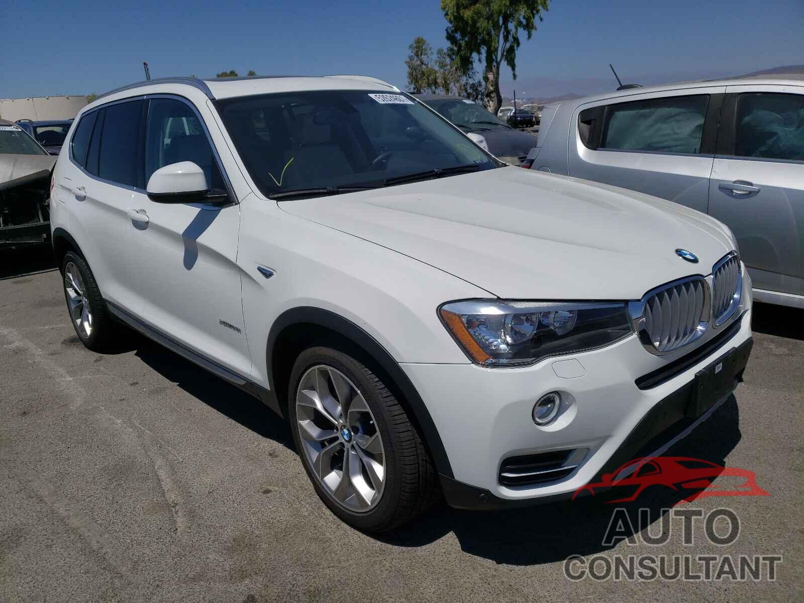 BMW X3 2016 - 5UXWX9C57G0D69354