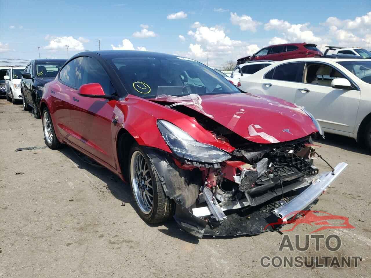 TESLA MODEL 3 2021 - 5YJ3E1EB7MF019778