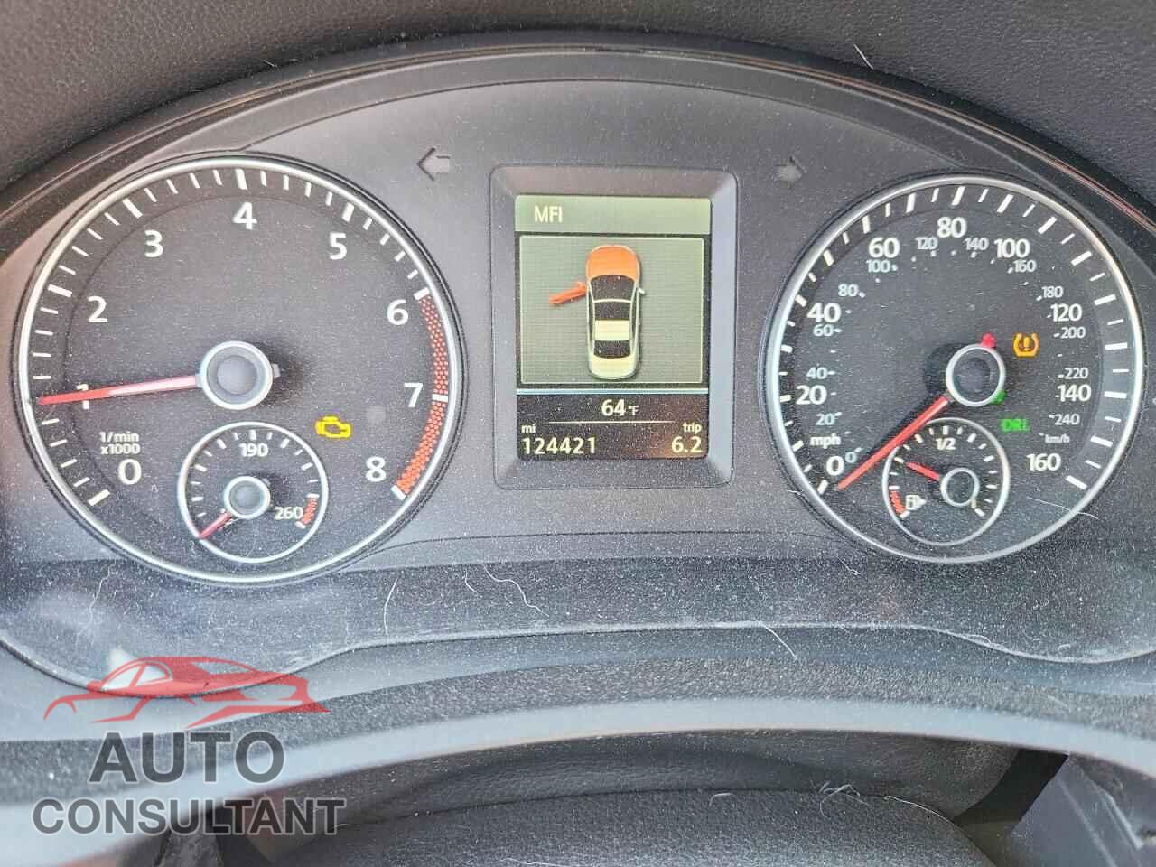 VOLKSWAGEN EOS 2012 - WVWFW7AH9CV008305