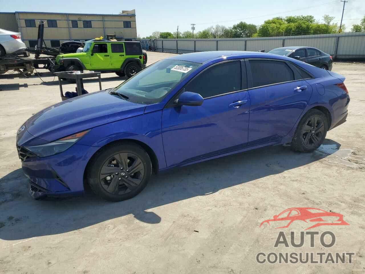 HYUNDAI ELANTRA 2021 - KMHLS4AG8MU128149