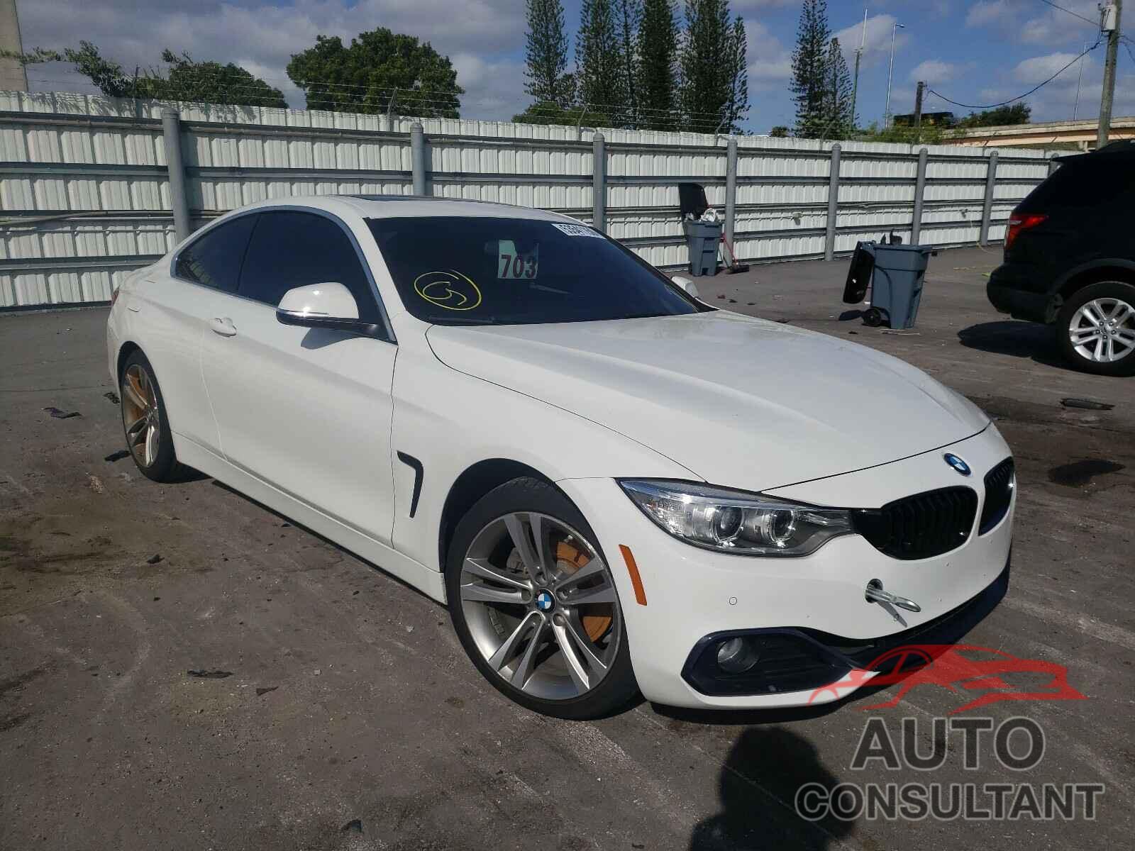 BMW 4 SERIES 2017 - WBA4R7C52HK876279