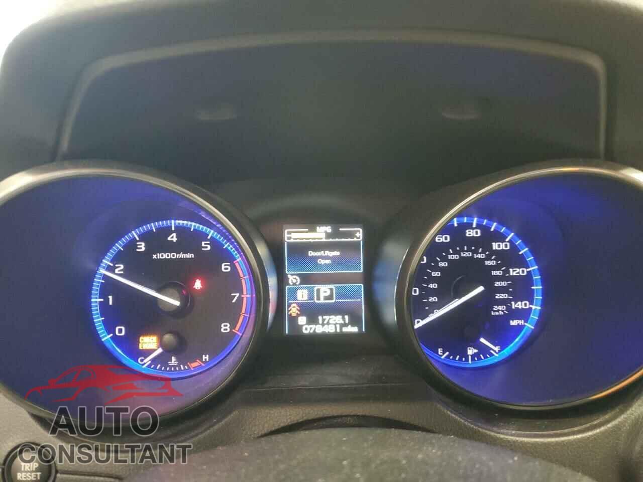 SUBARU OUTBACK 2016 - 4S4BSBLC0G3342489