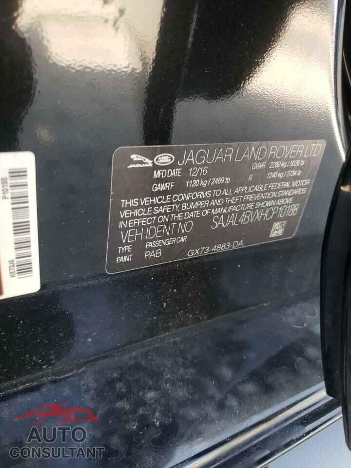 JAGUAR XE 2017 - SAJAL4BVXHCP10188