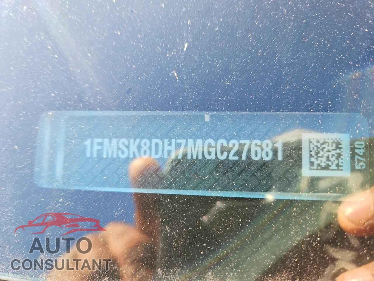 FORD EXPLORER 2021 - 1FMSK8DH7MGC27681