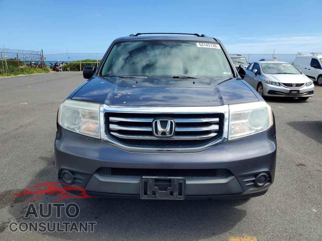 HONDA PILOT 2014 - 5FNYF3H27EB023101
