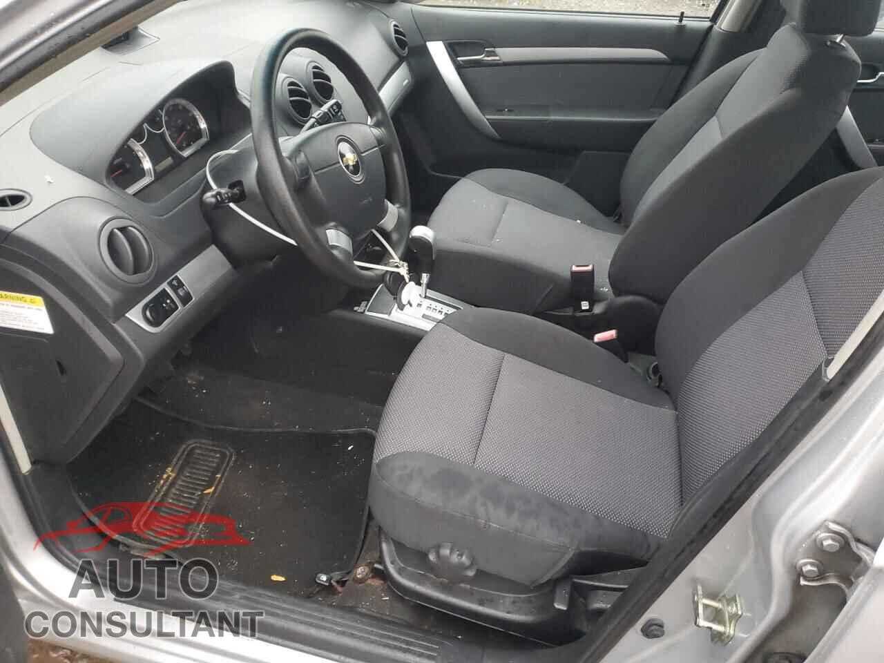 CHEVROLET AVEO 2010 - KL1TD5DE9AB105590